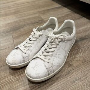 Louis Vuitton Monogram White Sneakers